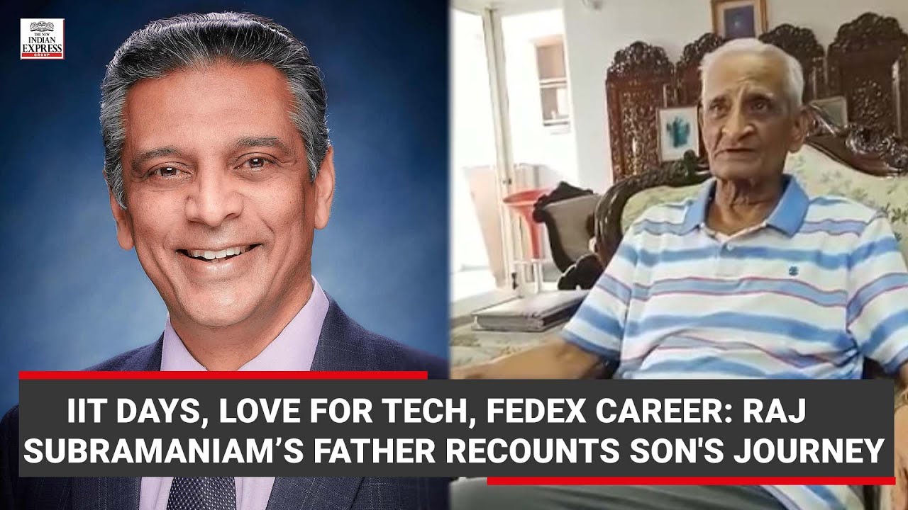 IIT days, Love for tech, FedEx career: Raj Subramaniam’s father recounts son's journey