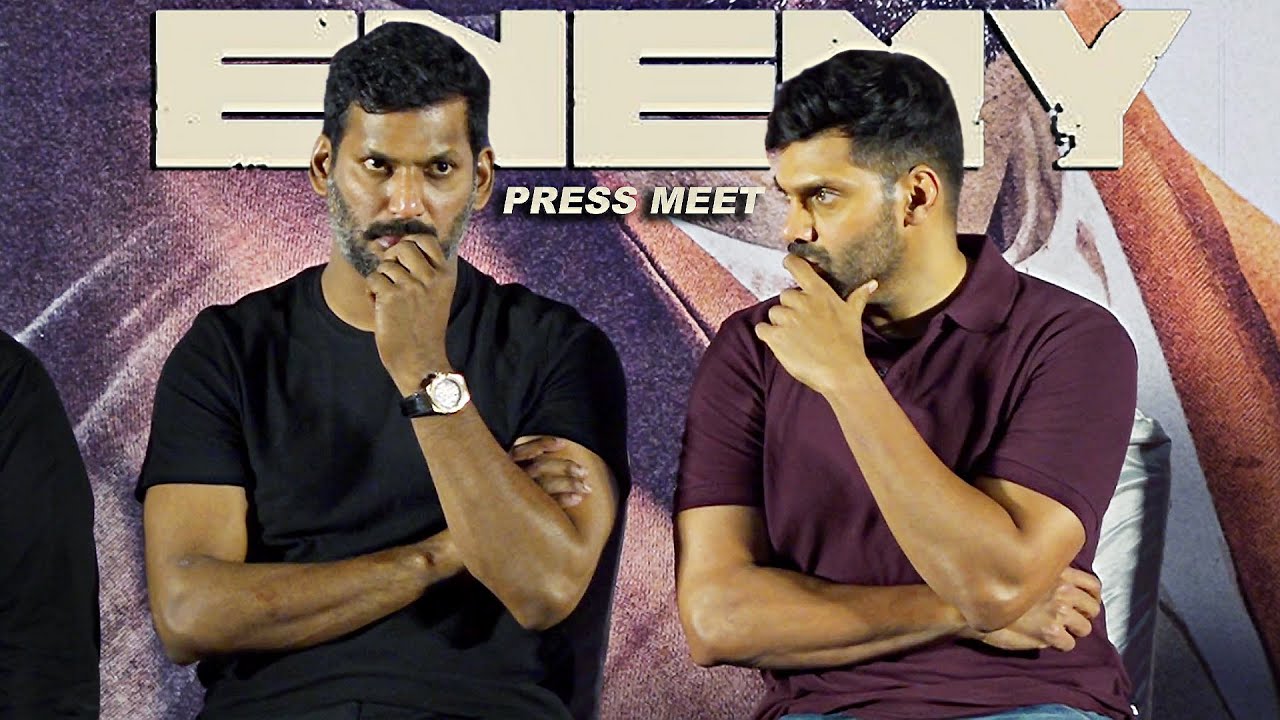 Enemy Press Meet Full Event Video | Vishal | Arya | Anand Shankar | Vinod Kumar | Thaman S | Sam CS