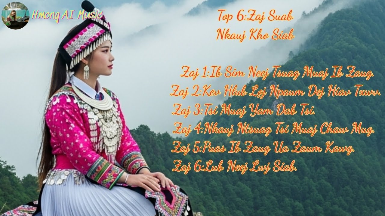 Top 6 Zaj Suab Nkauj Kho Siab 2026 ll Hmong Ai Music ll Official Cover#NkaujKhoSiab#HmongAI