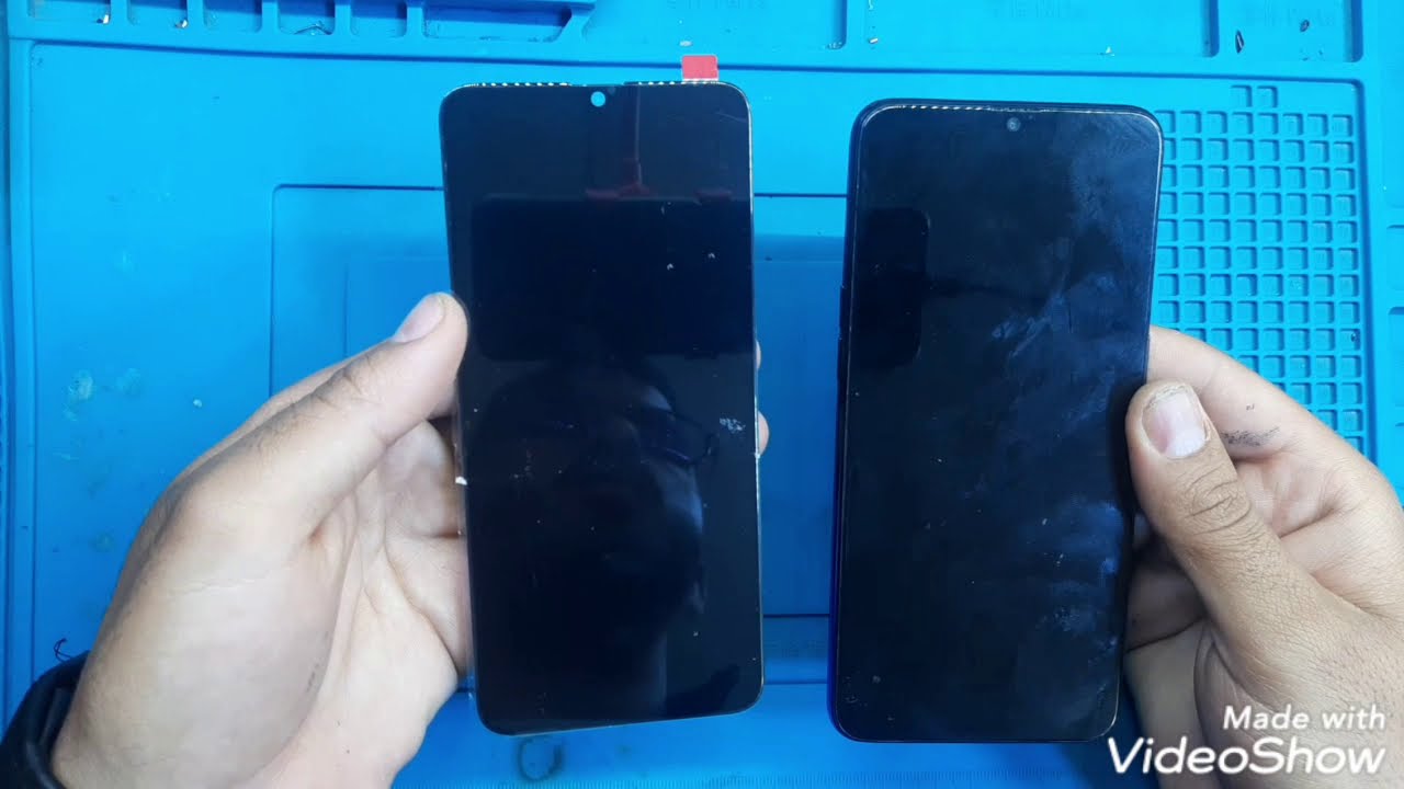 تغير شاشة الهاتف oppo F9