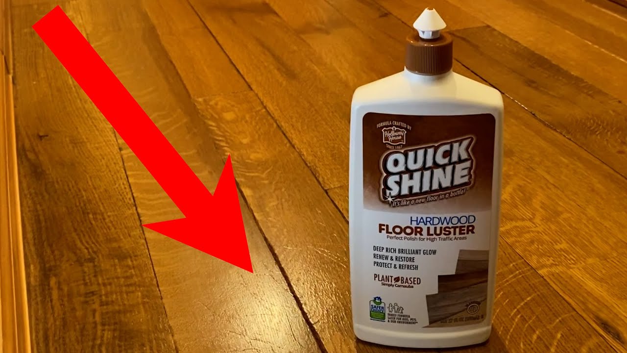 How to Apply Quick Shine Floor Polish to Rejuvenate Wood Floors.