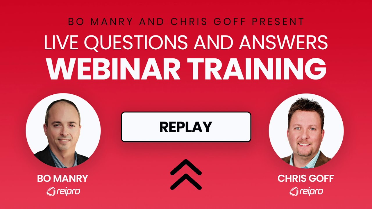 FREE Real Estate Investing Coaching with Chris Goff and Bo Manry - REPLAY