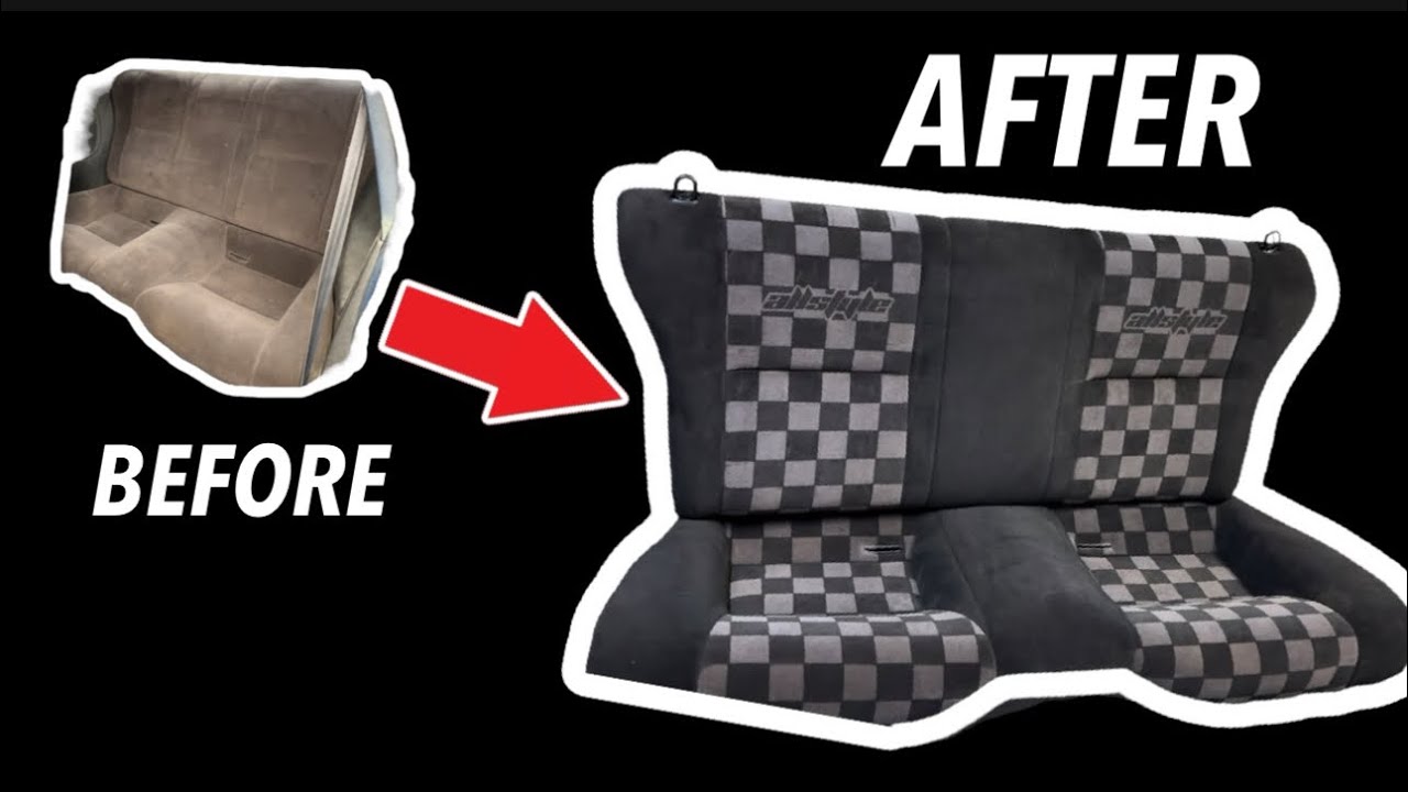 THE COOLEST MOD YOU CAN DO TO 240sx INTERIOR - DIY S13 SEATS! - CHEAP 240sx MODS!