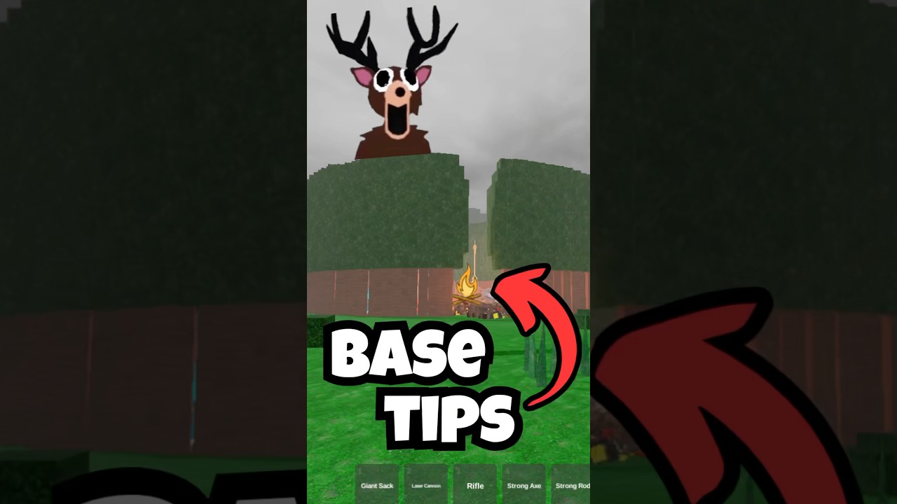 Best Base Building Tips! 🏠 Survive More Nights in 99 Nights in the Forest