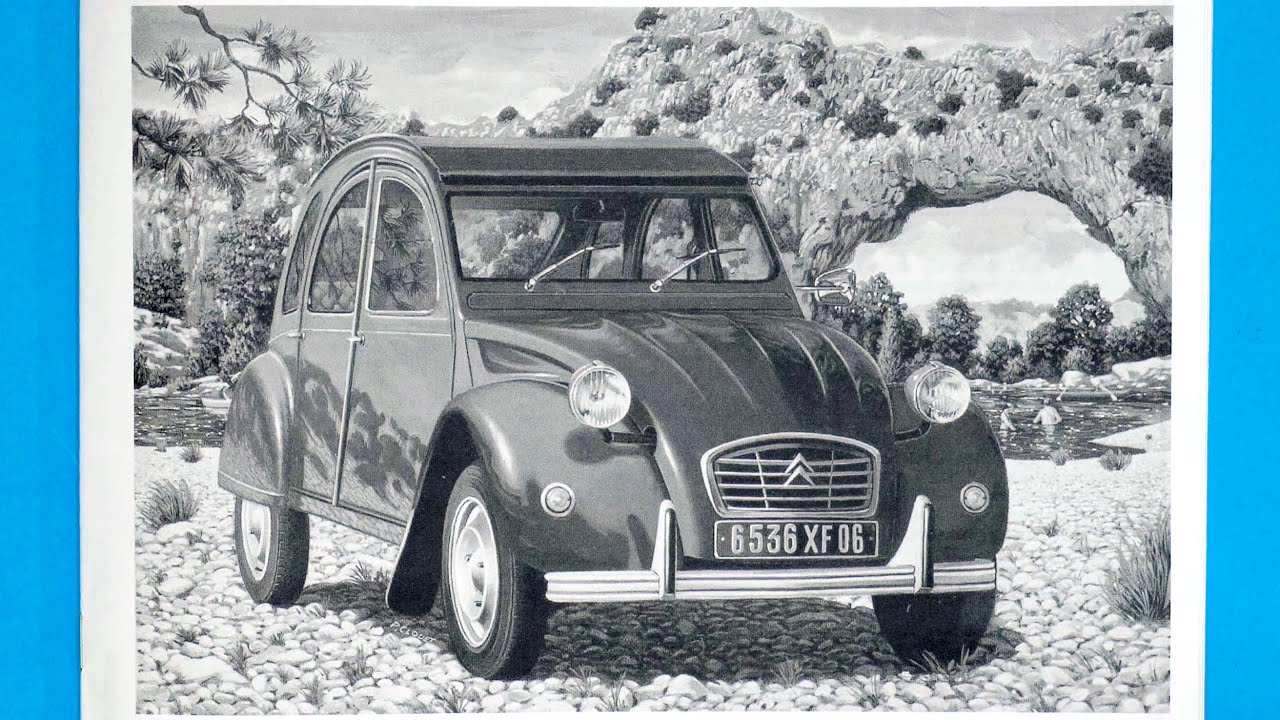 First Look Friday - Heller 1/24 Scale Citroen 2CV