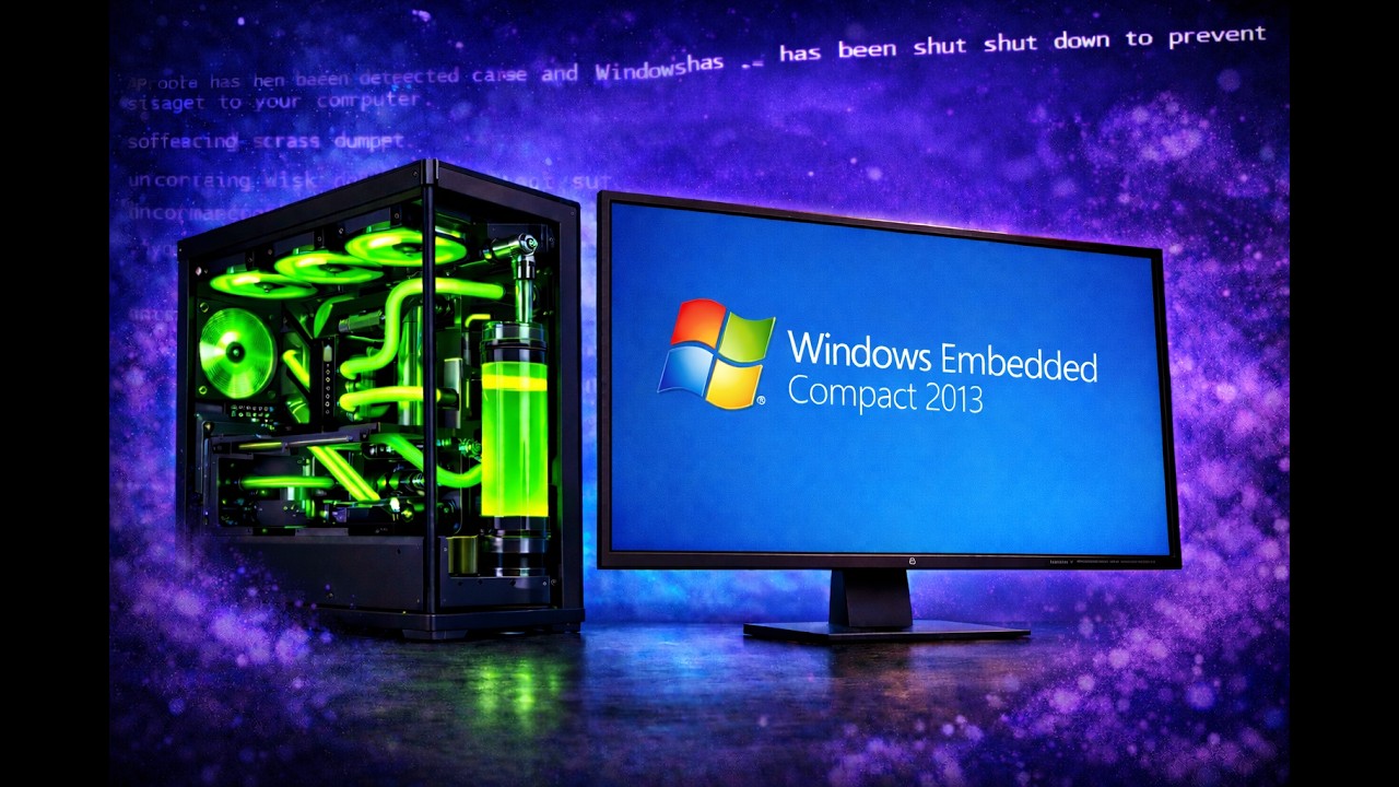 Установится ли Windows Embedded Compact 2013 на современный ПК в 2025 году?