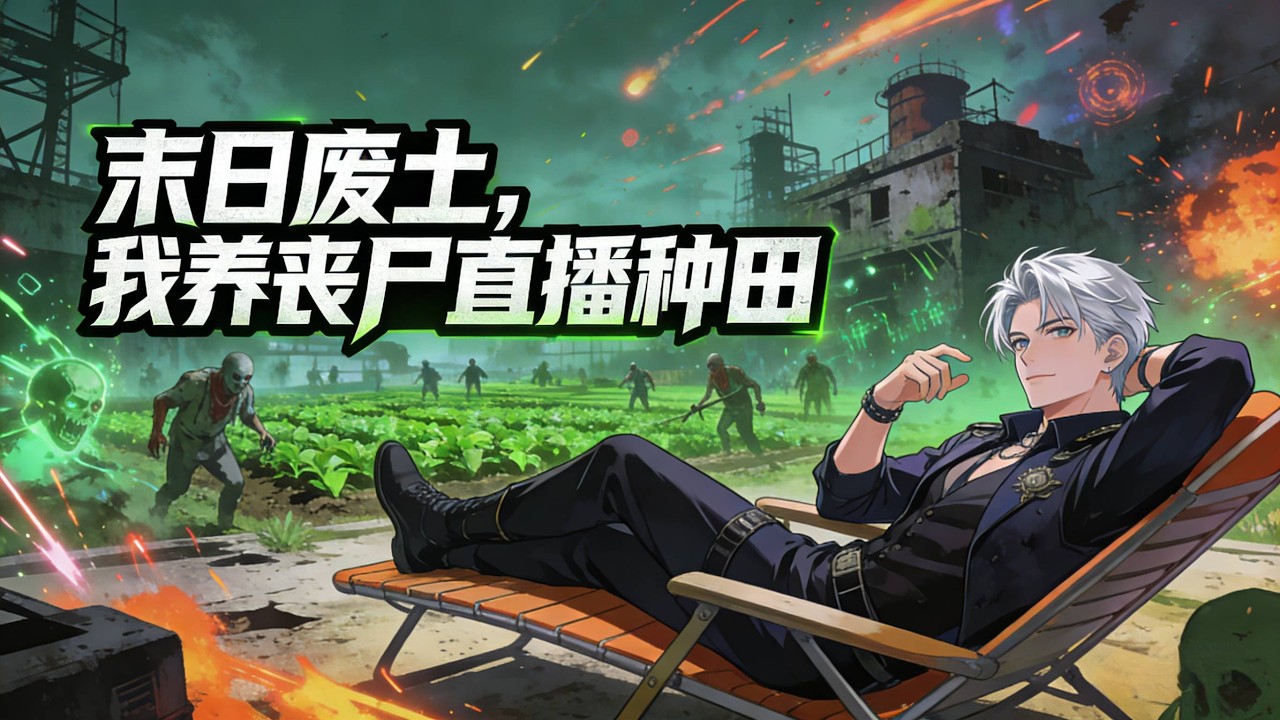 【Multi Sub】《末日廢土，我養喪屍直播種田》別人逃命，我馴喪屍開荒種田#漫劇 #動態漫 #AI漫劇 #動漫 #動畫