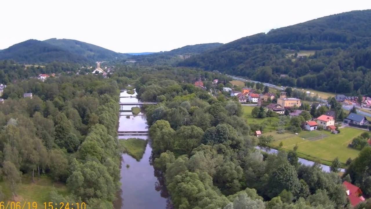 Ustroń Polana z lotu ptaka 