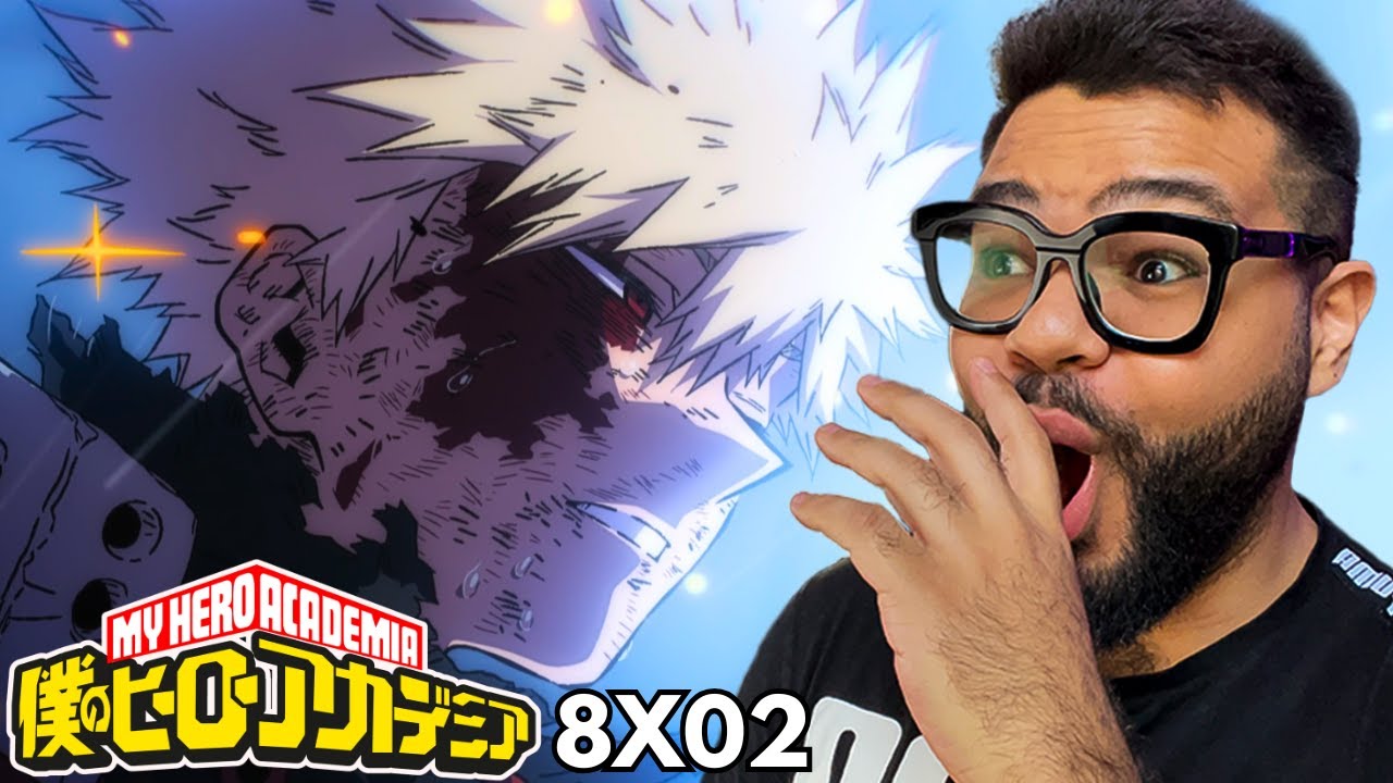 O ALL MIGHT VAI MORRER?! | BAKUGO VOLTOU! BOKU NO HERO Temporada 8 Episódio 2 REACT My Hero Academia