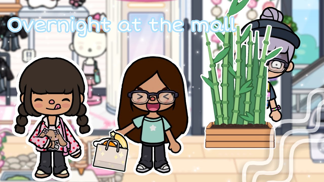 Overnight at the mall! || Toca RP with VOICE 🔊