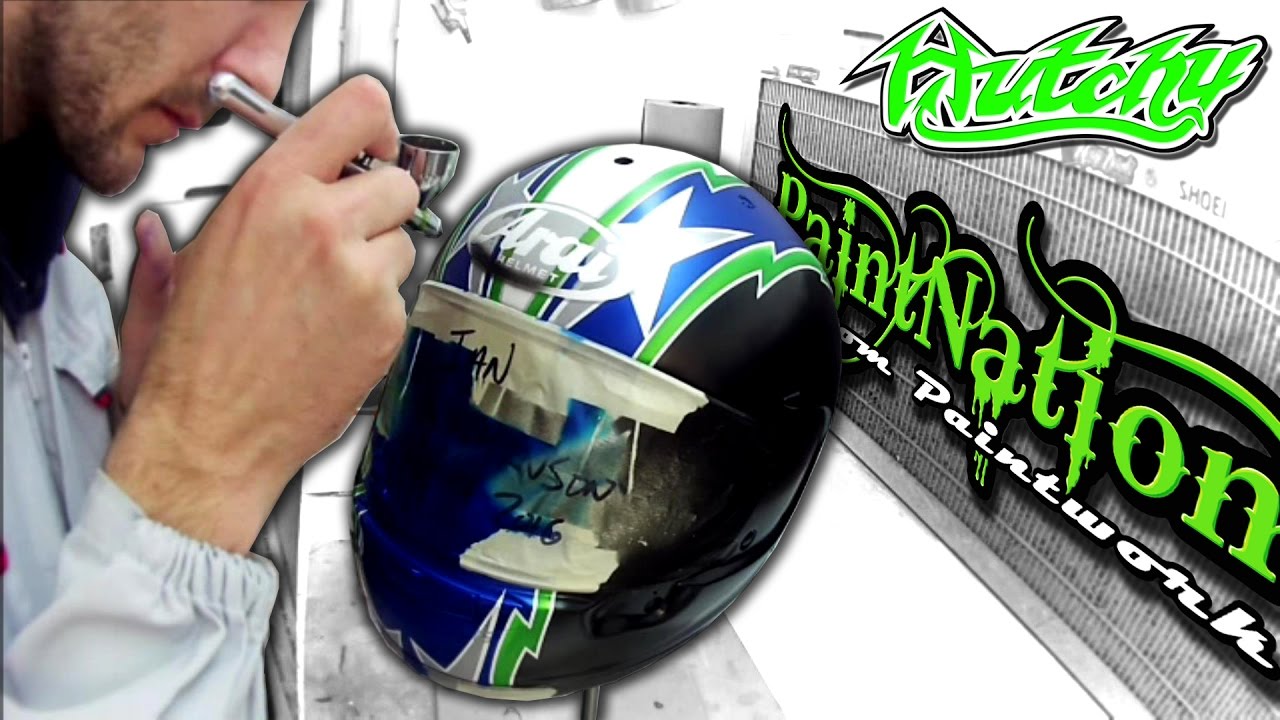 Ian Hutchinson 2016 Macau Monster Energy Helmet