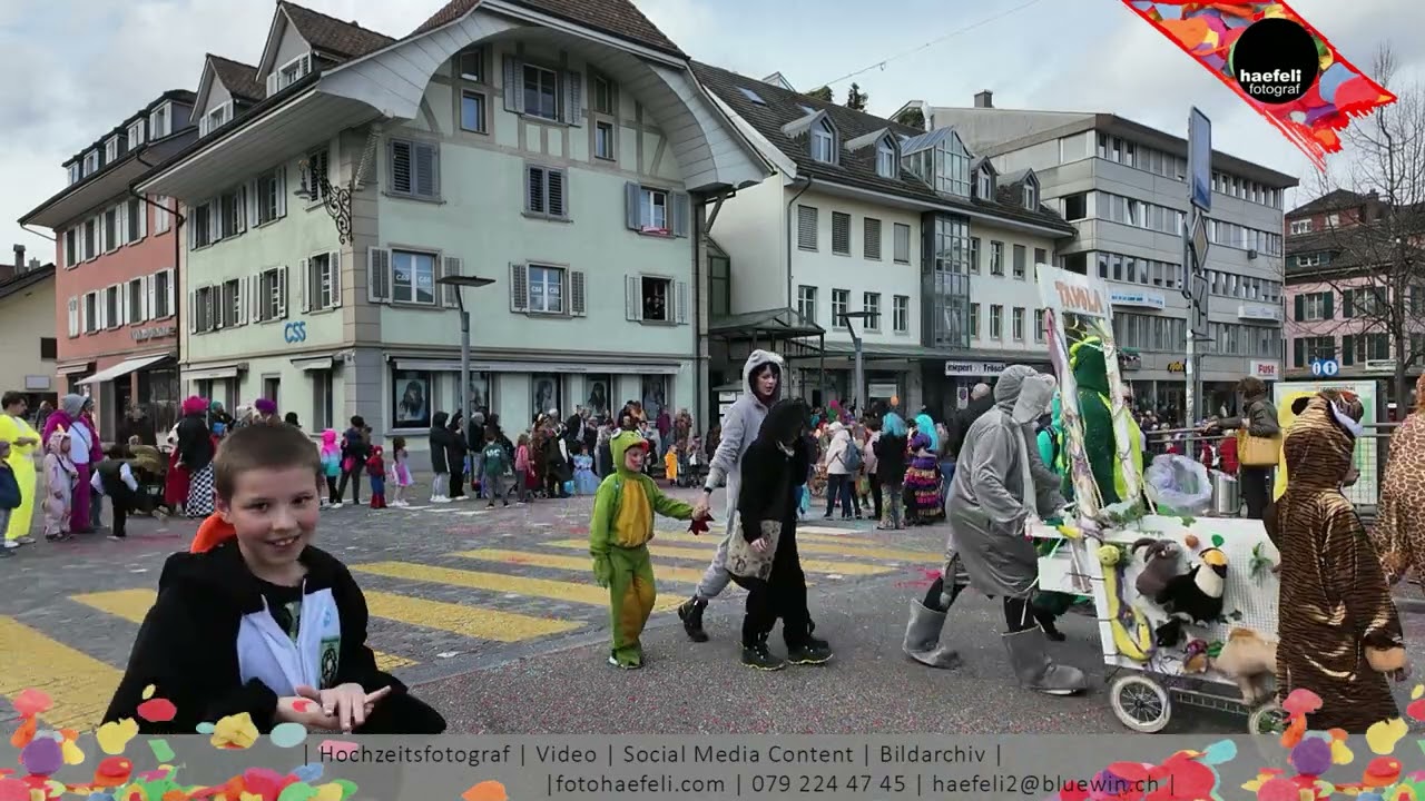 Langenthaler Fasnacht 2025: Kinderumzug Montag