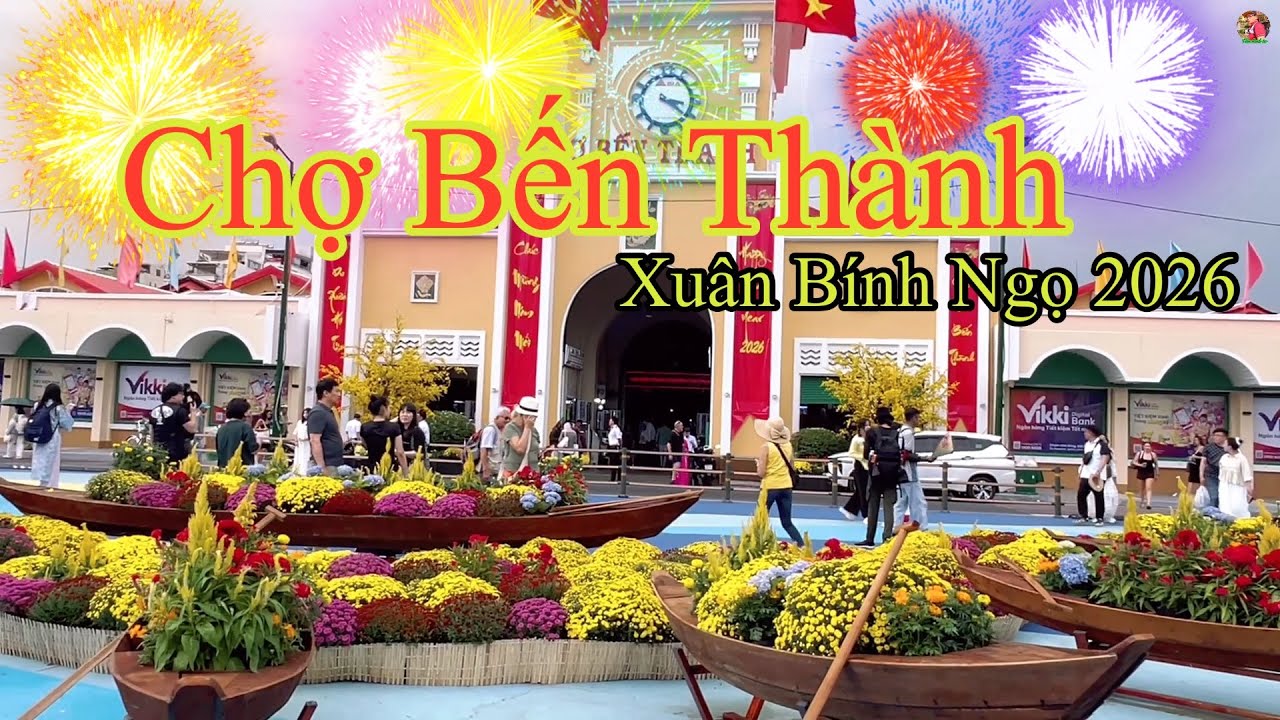 Chợ Bến Th&agrave;nh To&agrave;n Cảnh H&igrave;nh Ảnh Tết  2026 Mới Nhất Đẹp &hellip;.
