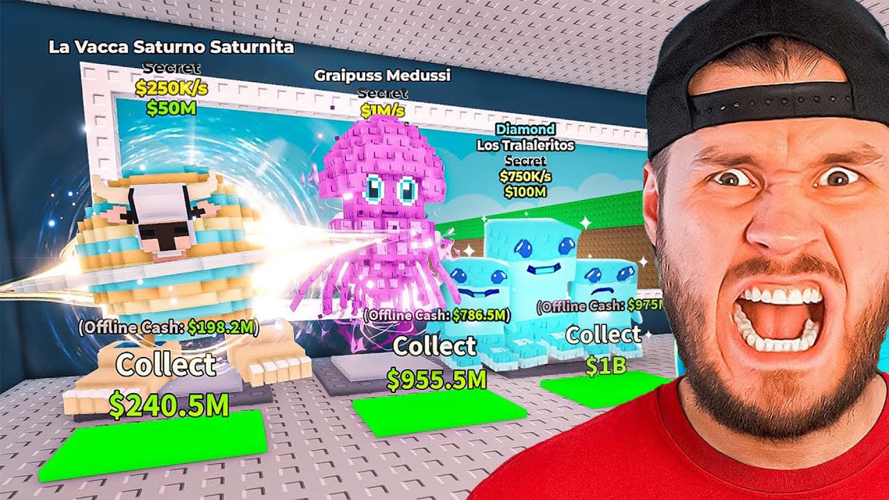 mein ERSTES VIDEO in Steal A BRAINROT!