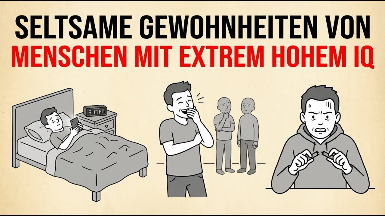 10 seltsame Angewohnheiten, die auf einen extrem hohen IQ hinweisen (Laut Psychologie)