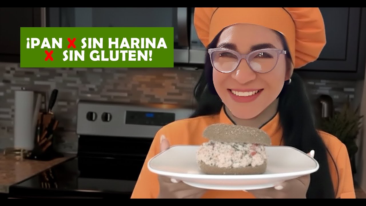 😱 PAN SIN HARINA de Linaza y Chía Casero (Sándwich de Atún) SIN GLUTEN | ¡Pierde Peso Comiendo Pan!
