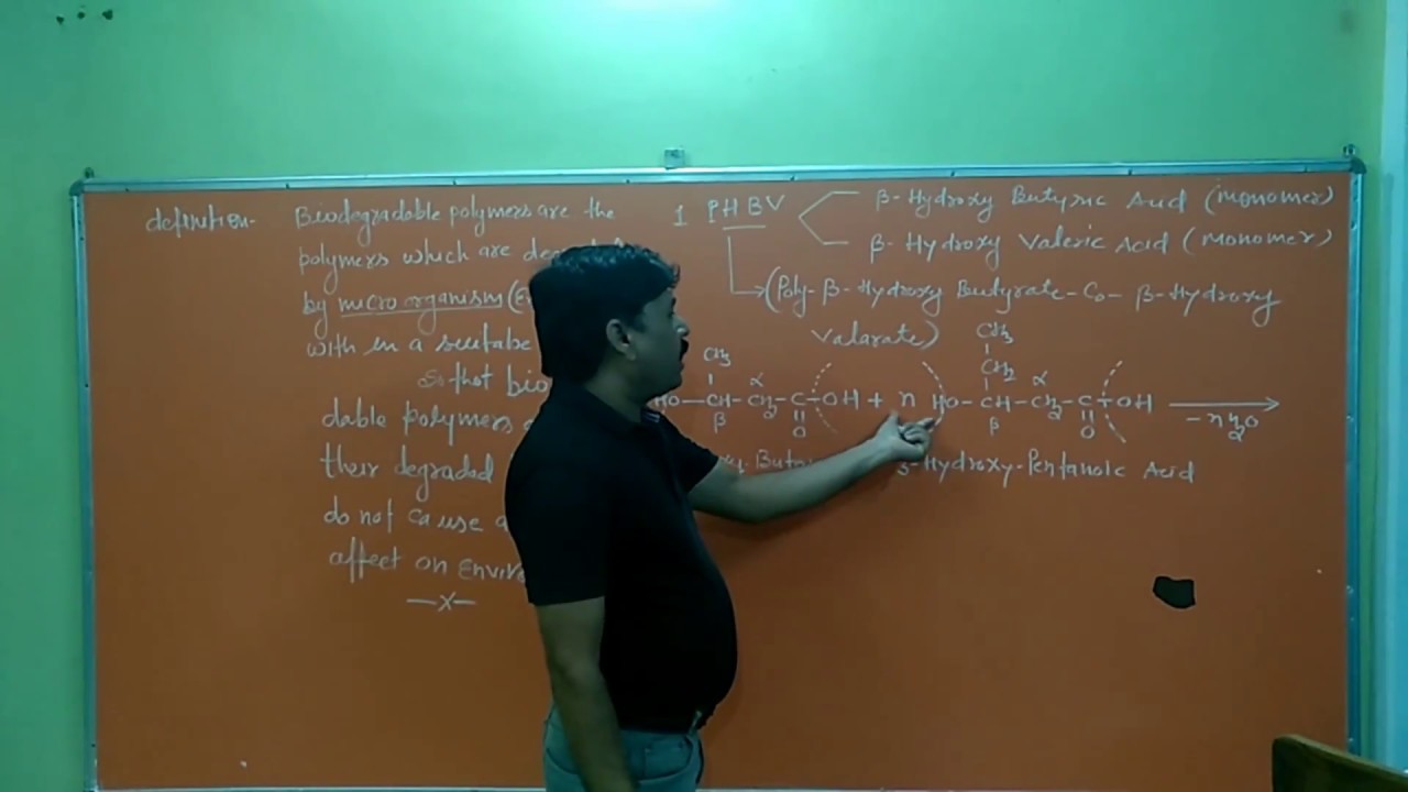 How to synthesis biodegradable polymer in simple step | PHBV | JEE |NEET |By Patsariya Classes |