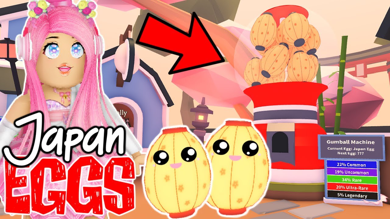 wir ÖFFNEN die 🅴🆁🆂🆃🅴🅽 JAPAN EGGS 🇯🇵🥚 in Adopt Me! Roblox Update DEUTSCH