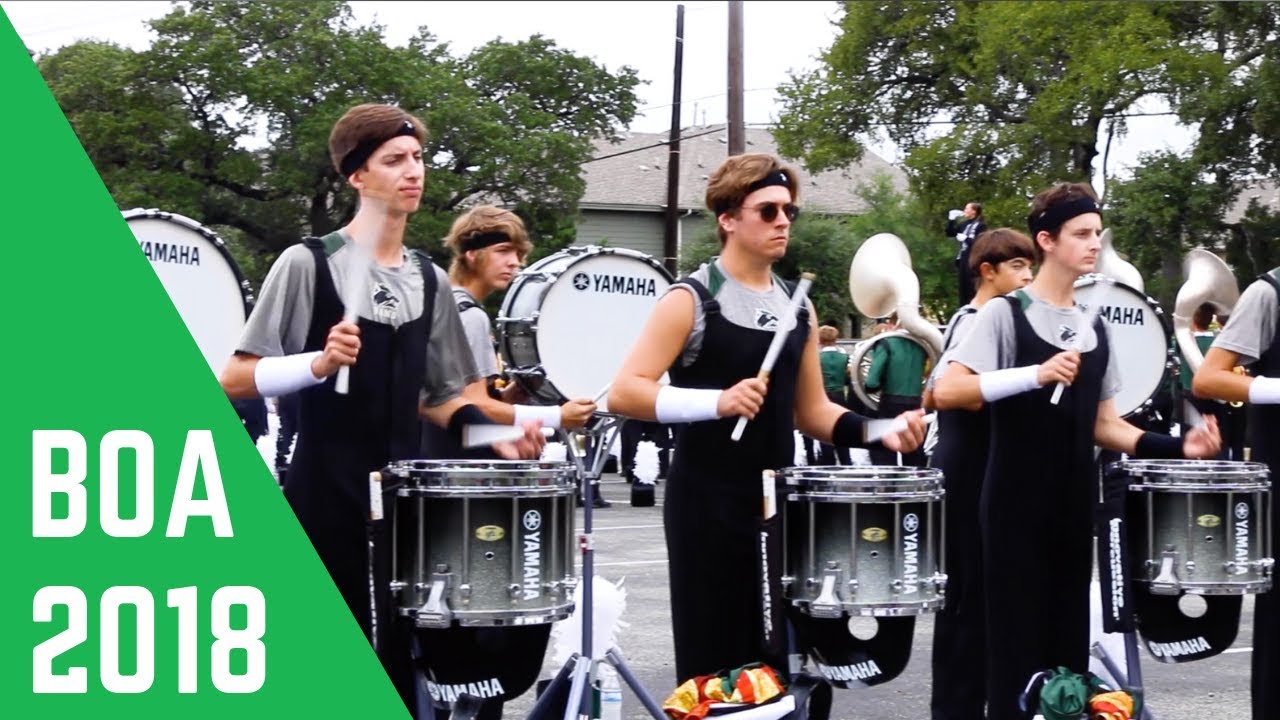 Cedar Park Drumline 2018 BOA Austin
