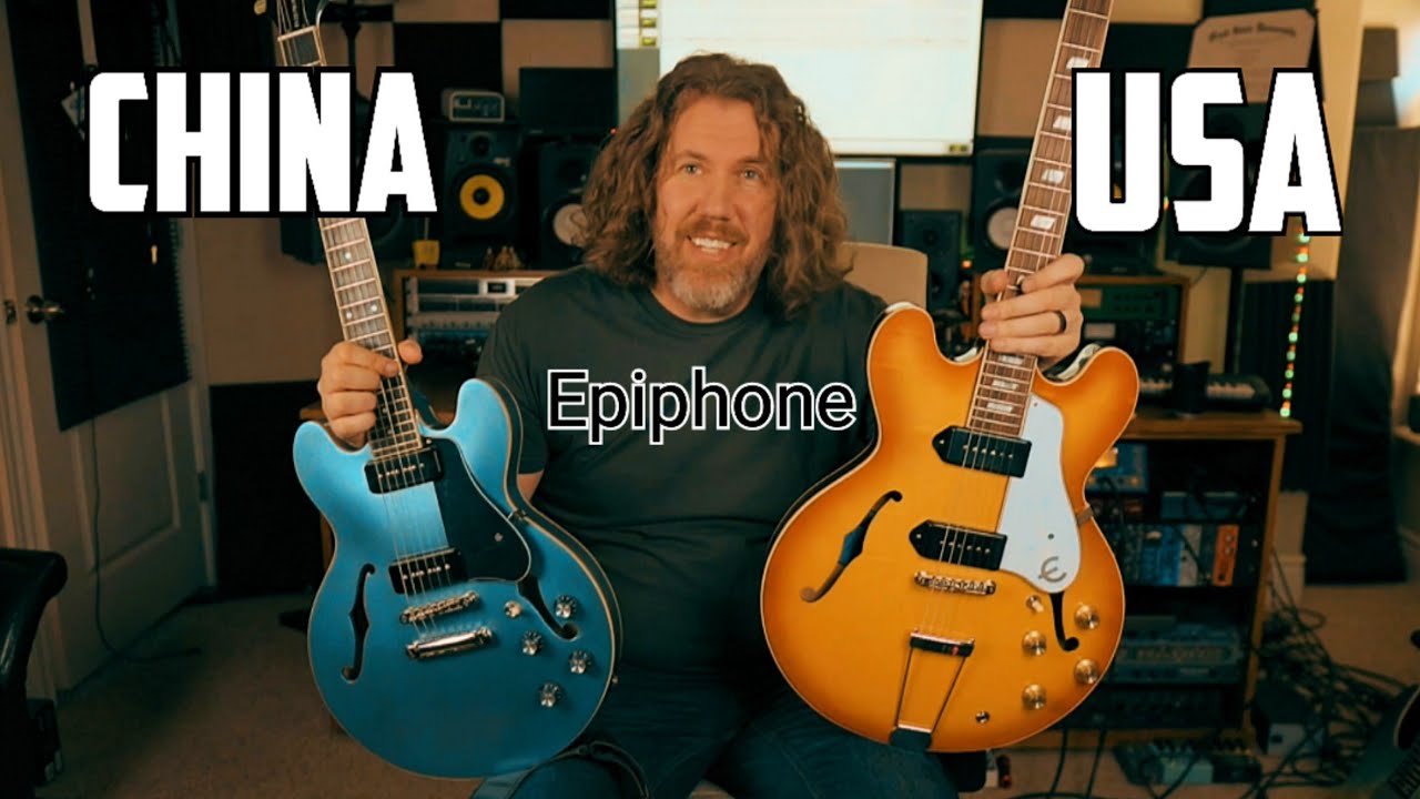 Epiphone USA Casino vs Made in China Epiphone