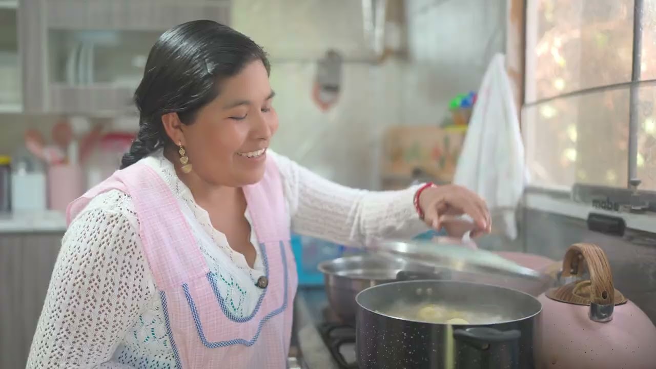 Mi cuñada no lo esperaba la comida que la dejo sin palabras dejo la boca abierta