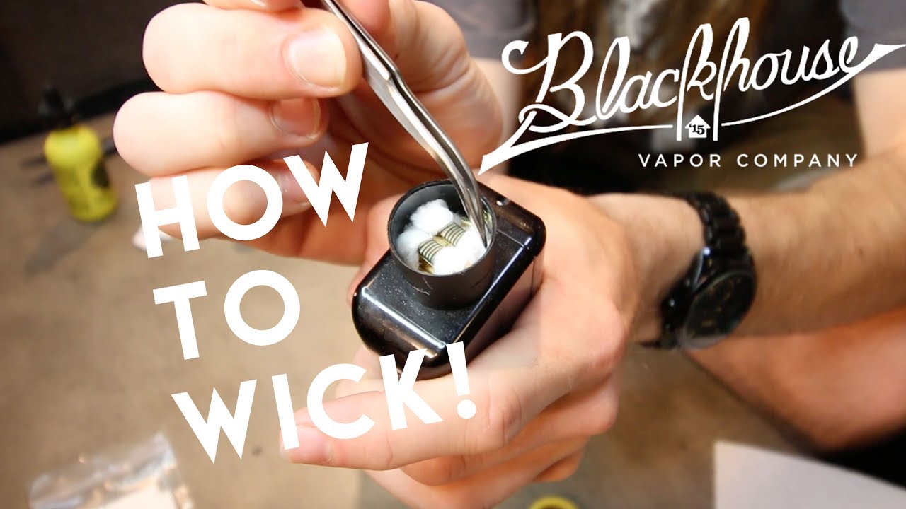 Vape Tutorial: How to wick ANY coil!