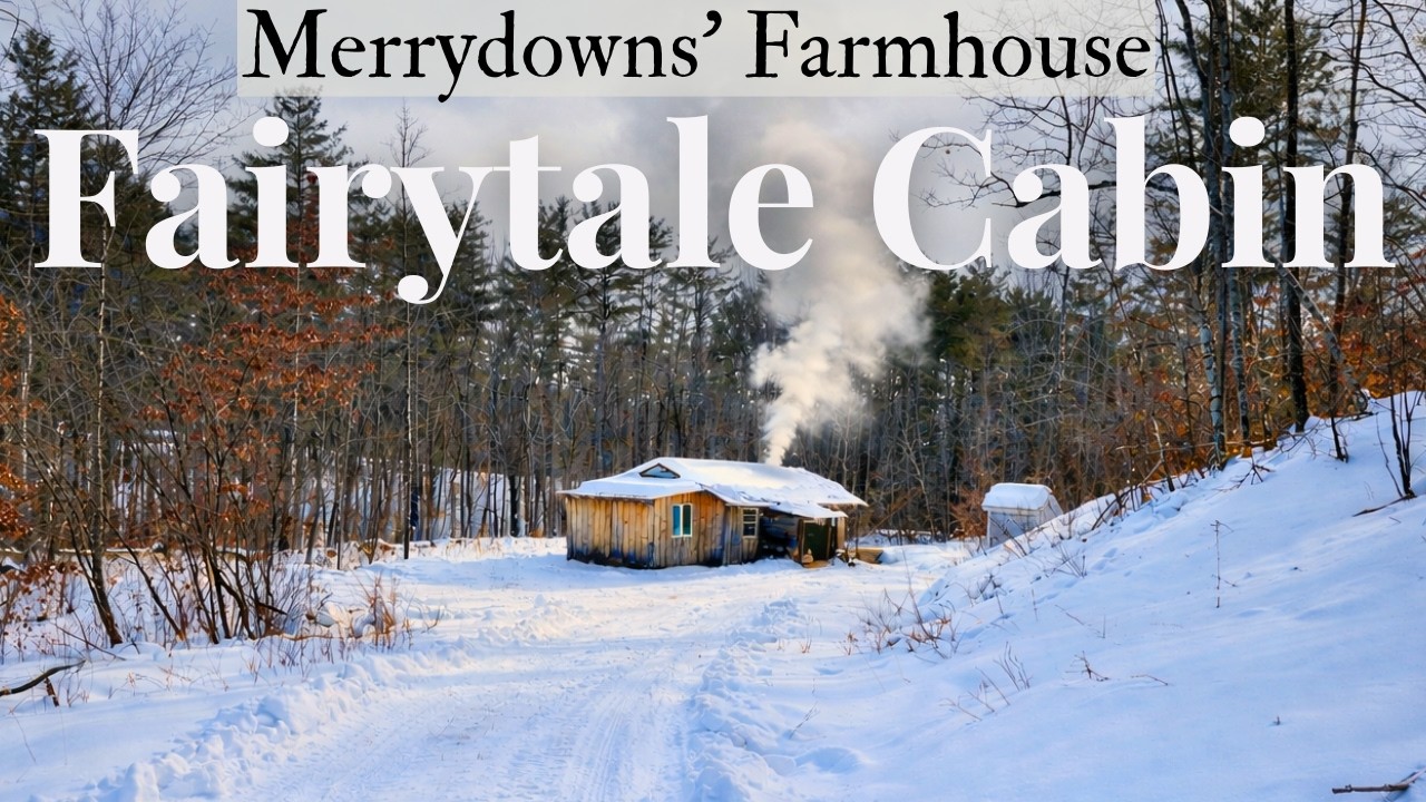 Turning Our Remote Cabin in Maine into a Fairytale Hut
