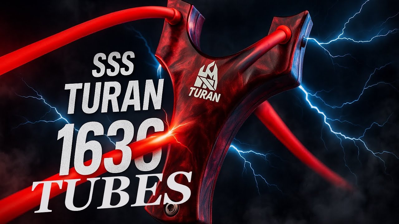 1636 Tube Bands Test on SSS TURAN – Slingshot Power Unleashed!