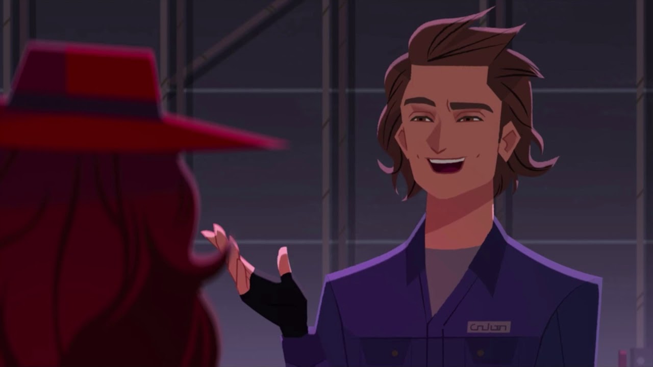 Carmen Sandiego being a bisexual icon for 3 minutes not so straight