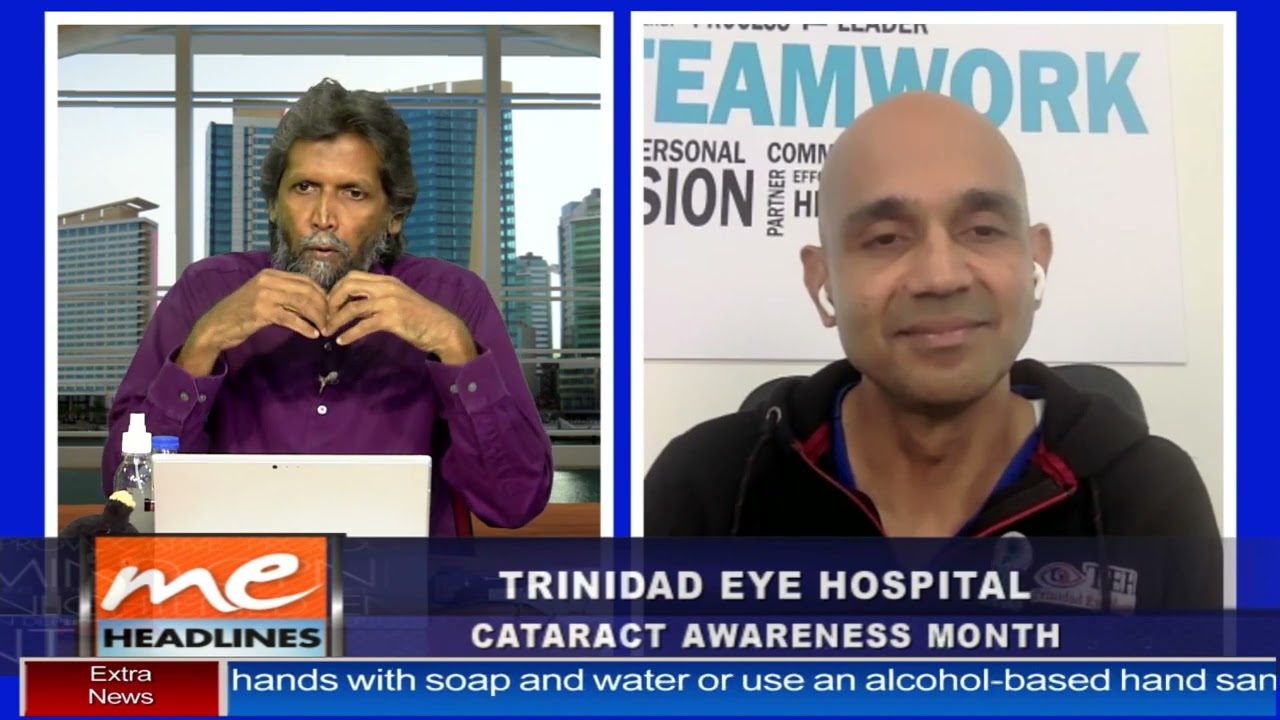 Dr Ronnie Bhola discusses Cataract Awareness month on TV6's Morning Edition