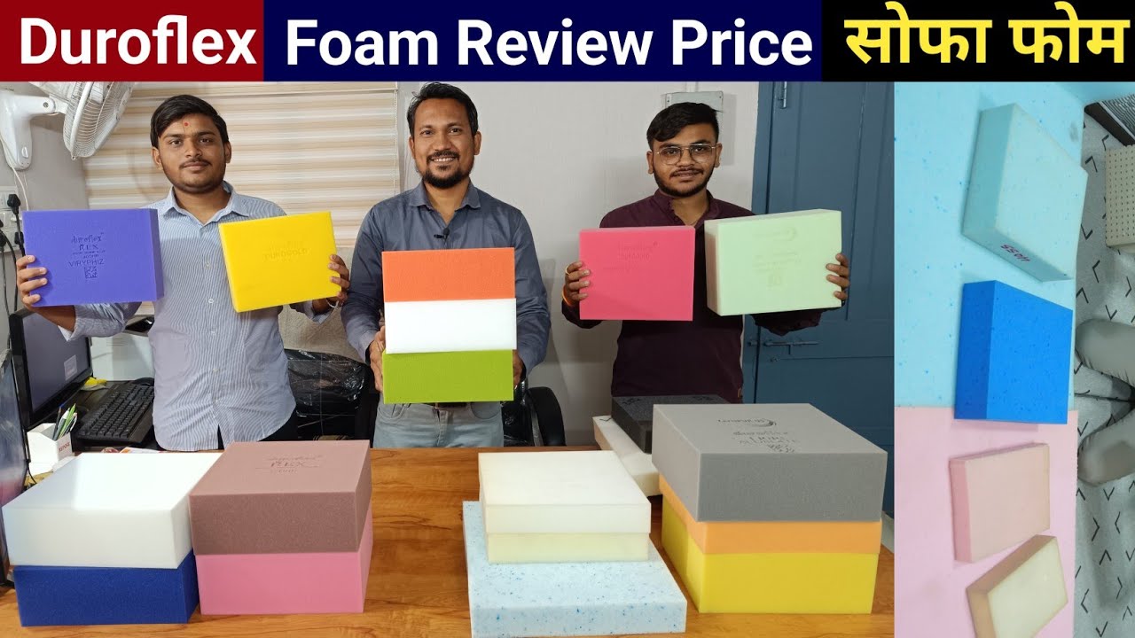 Duroflex Foam Types Price,Warranty & Review! सोफा और गद्दे मे कोनसा फोम सीलेक्ट करे?