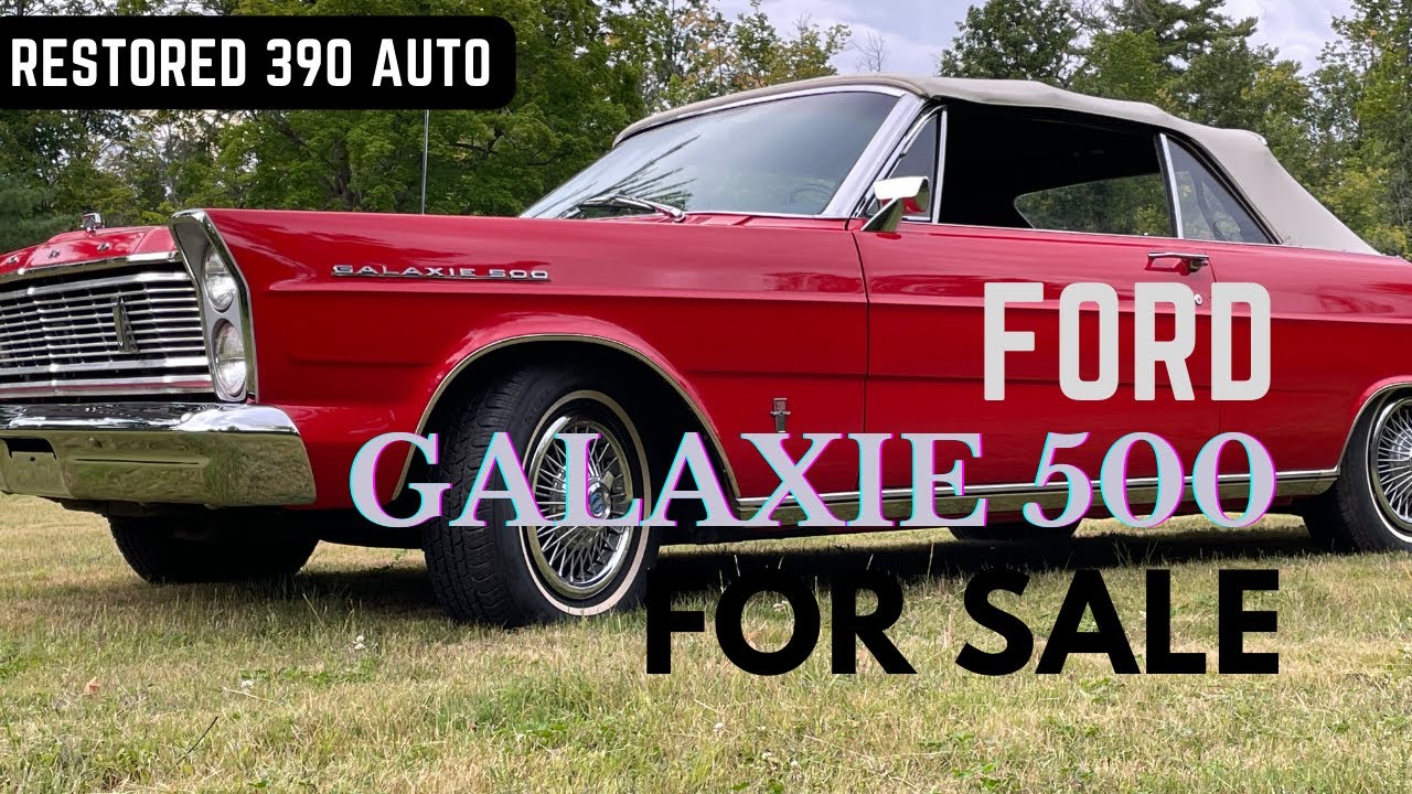 1965 FORD Galaxie 500 Convertible Restored