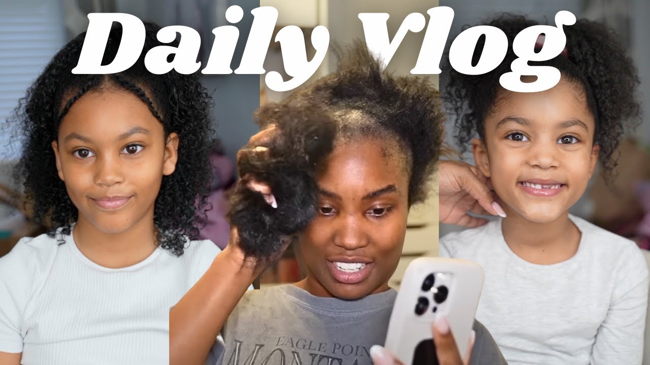 VLOG | I'm BACK! SHAVING MY HAIR, KIDS WASH DAY etc....
