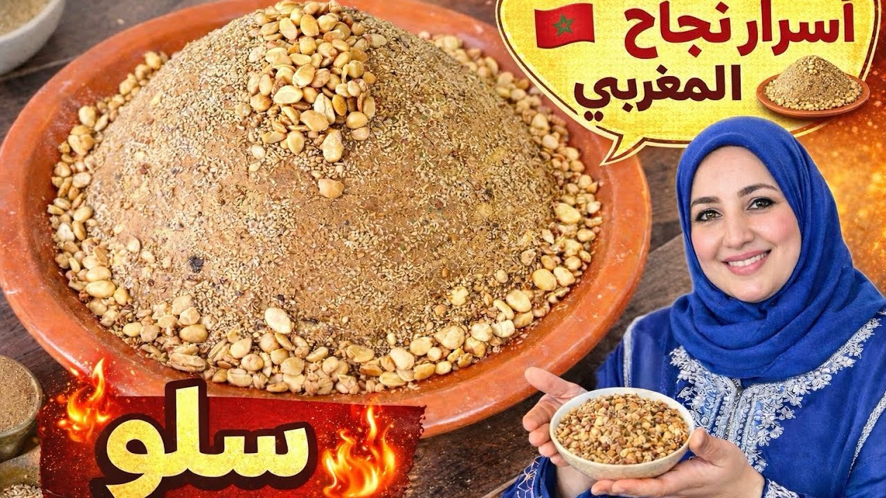سر السلو المغربي 🇲🇦الأصيل 🔥لا يقاوم🍯🌰