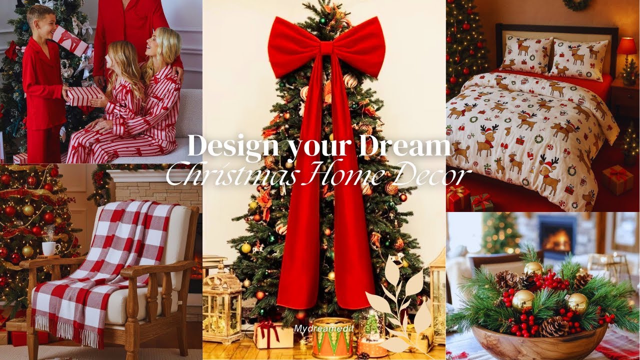 🎄 Build Your Dream Christmas Decorating Ideas 💡🎀✨ | Aesthetic Holiday Decor Quiz