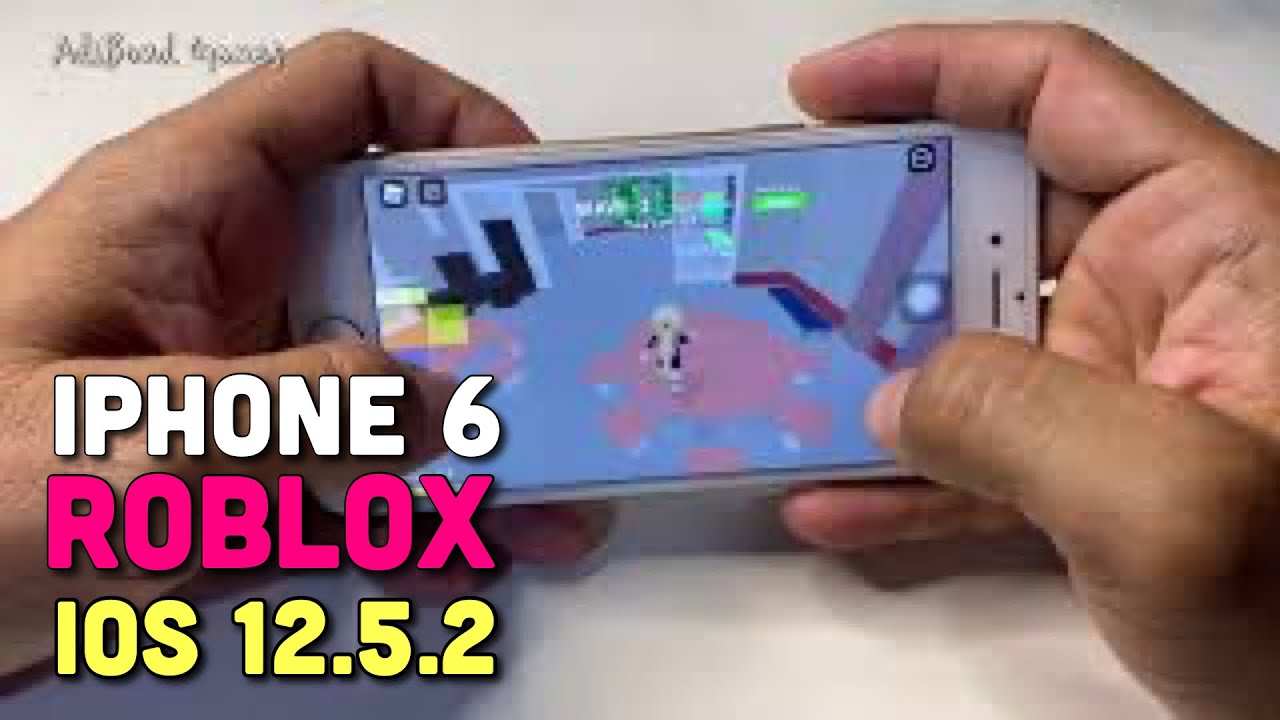 Test Playing | iPhone 6 | iOs 12.5.2 | Roblox Zombie Attack