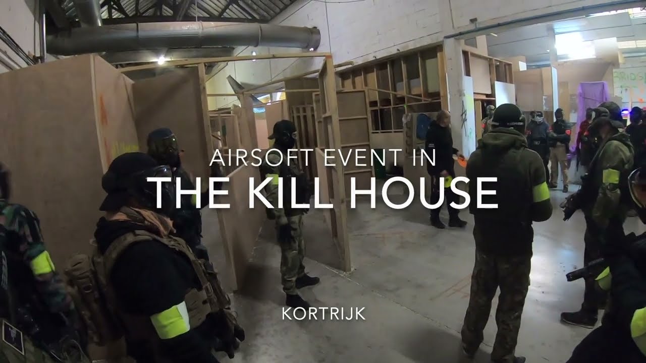 Airsoft The Kill House Kortrijk 2024 maart