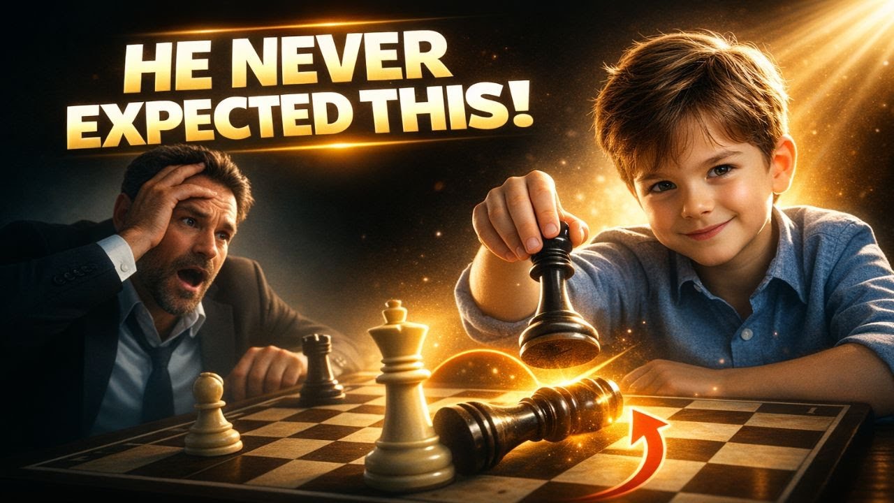 The boy surprised everyone in the end | #chess #games #chessgame #gaming
