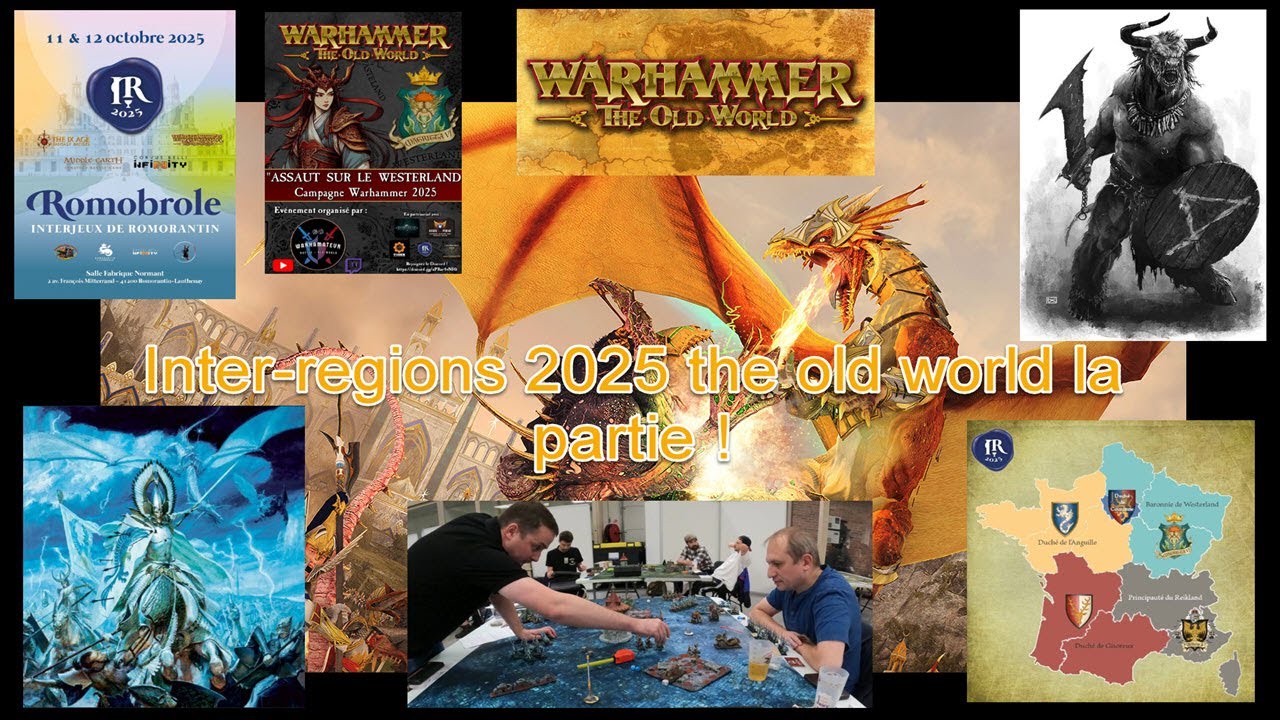Partie inter-regions 2025 the old world