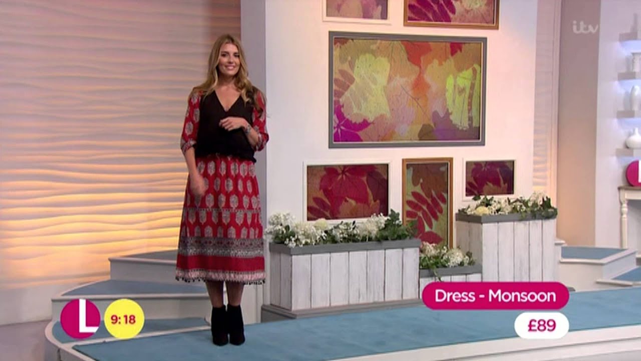 Burberry Inspired Boho Dress And Waistcoat | Lorraine