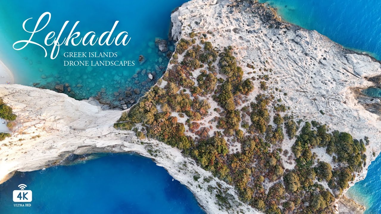 😍Lefkada Greece |🎶Melodic house mix |🎥 4K Drone landscapes