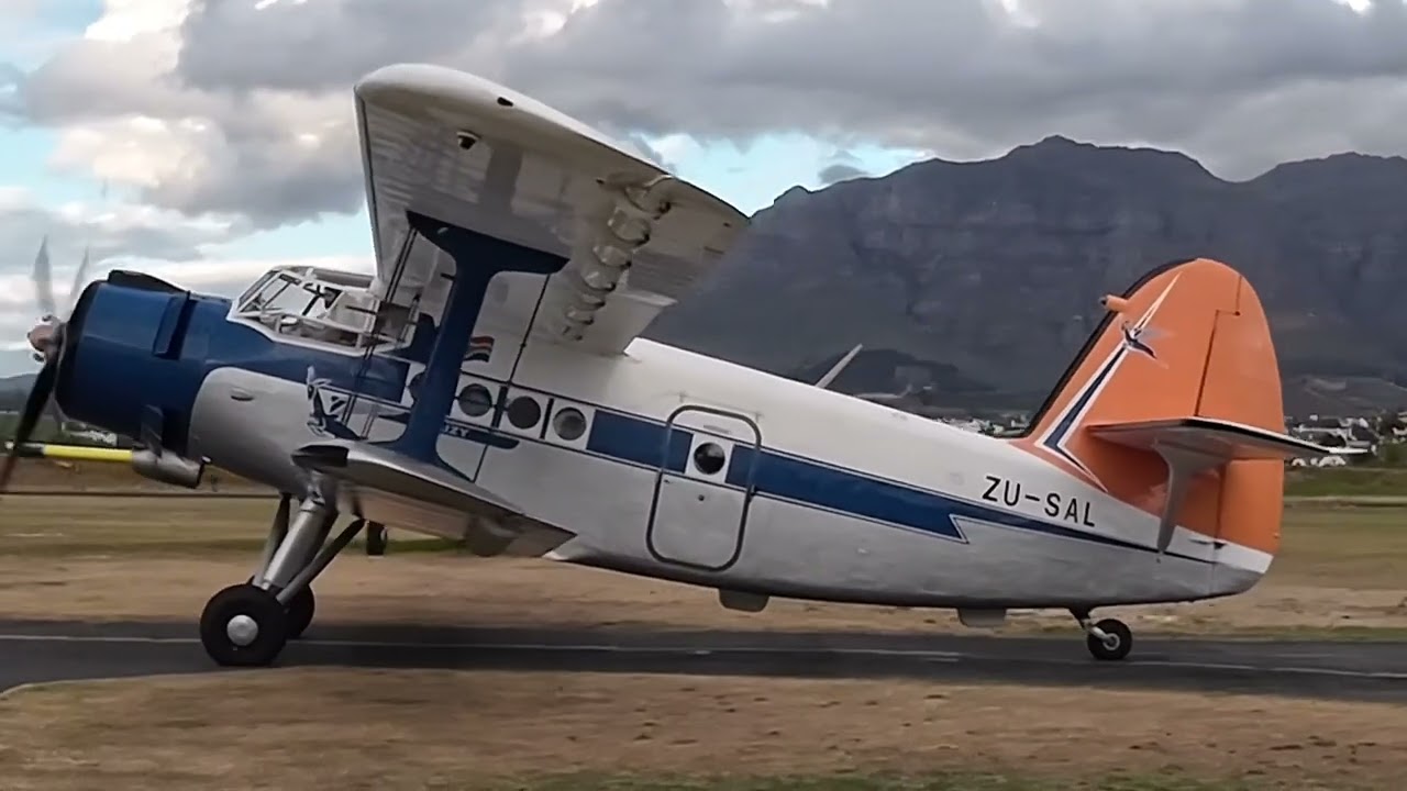 Antonov AN-2 9 February 2024 Stellenbosch Flying Club
