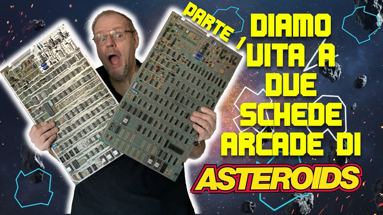 SH 92 - Diamo vita a due schede arcade di Asteroids - Parte 1