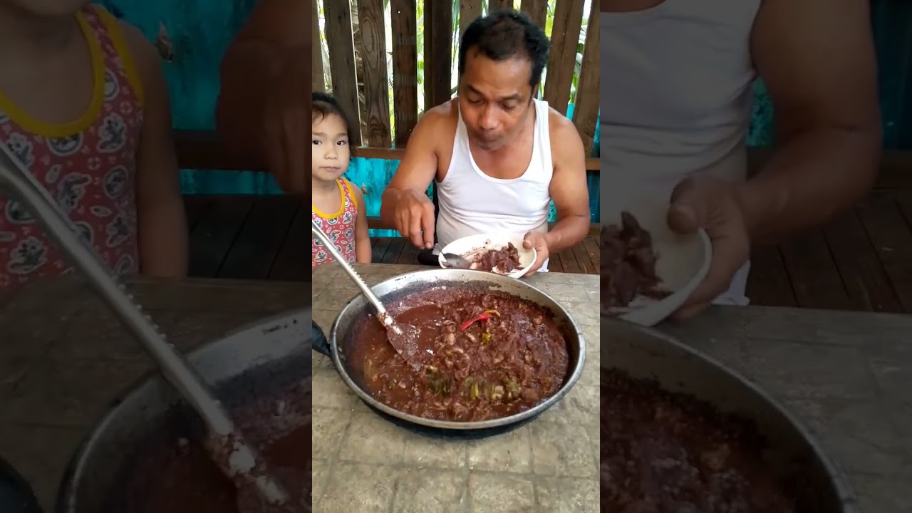 Luto na ating ulam na dinuguan kain napo Tayo 