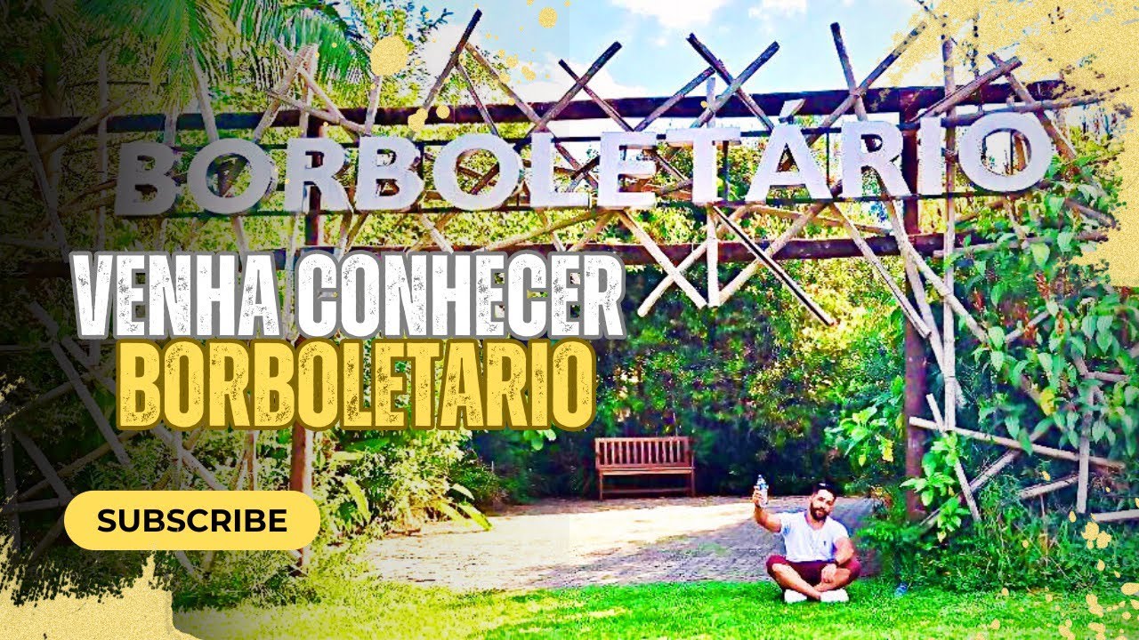 Borboletário SP - Vale a pena conhecer #borboletas #roles #saopaulo