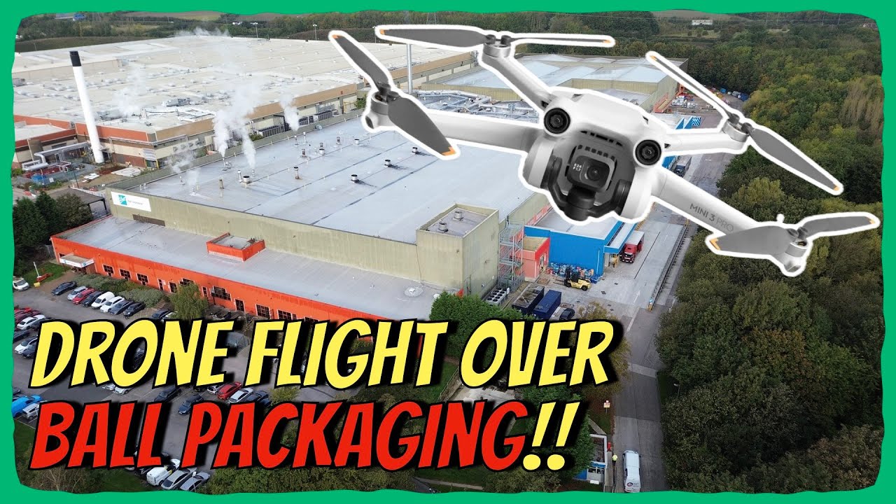 Ball Packaging, Wakefield Drone Flight | Industrail Estate Flights