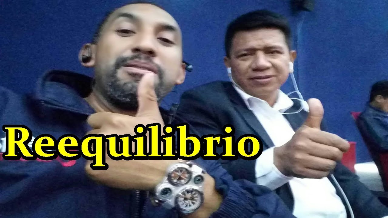 Sandro Centurion Explica que es el reequilibrio al profe Ospina