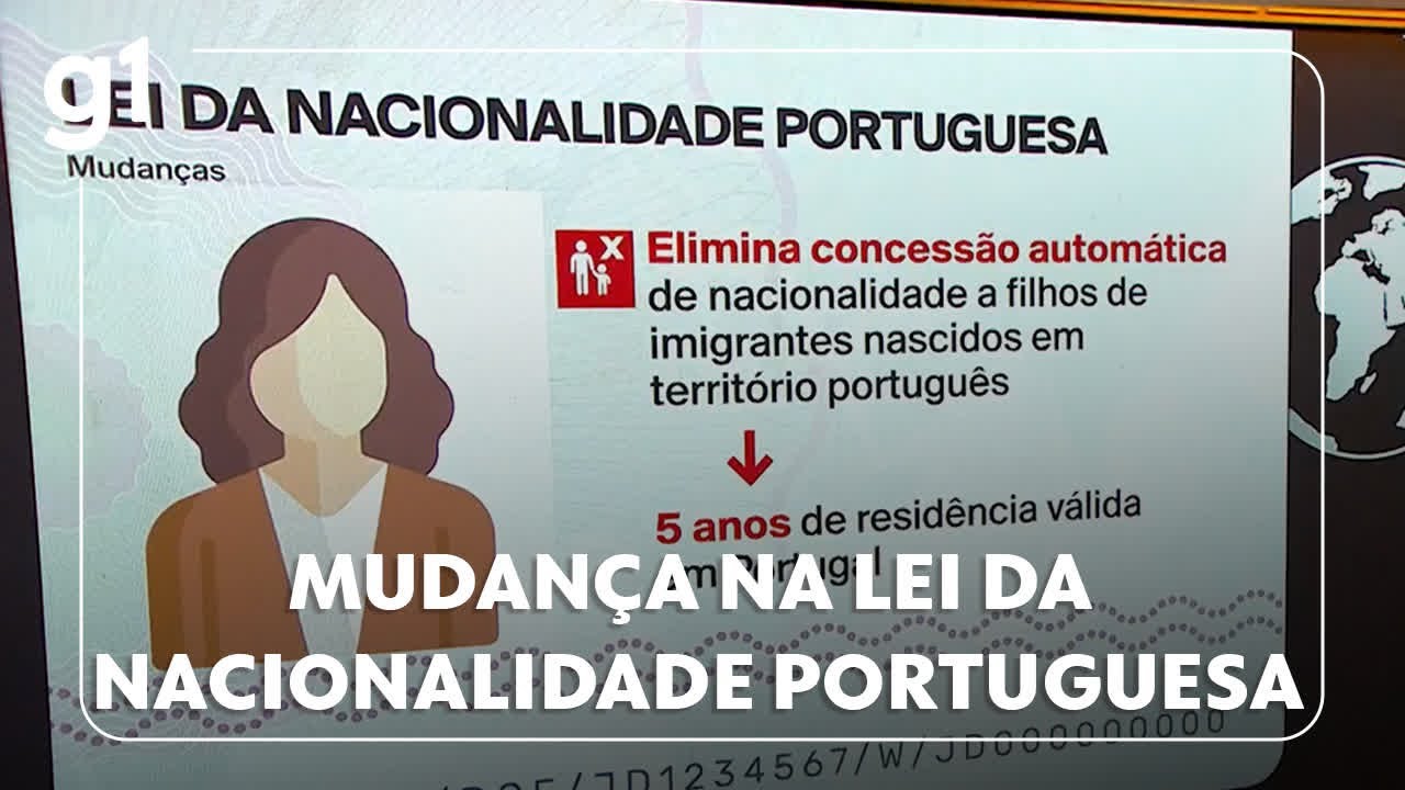 Portugal aprova Lei da Nacionalidade que afeta brasileiros; veja o que muda