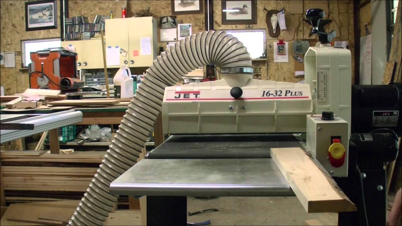 Jet 16-32 Drum Sander, In Shop Preview