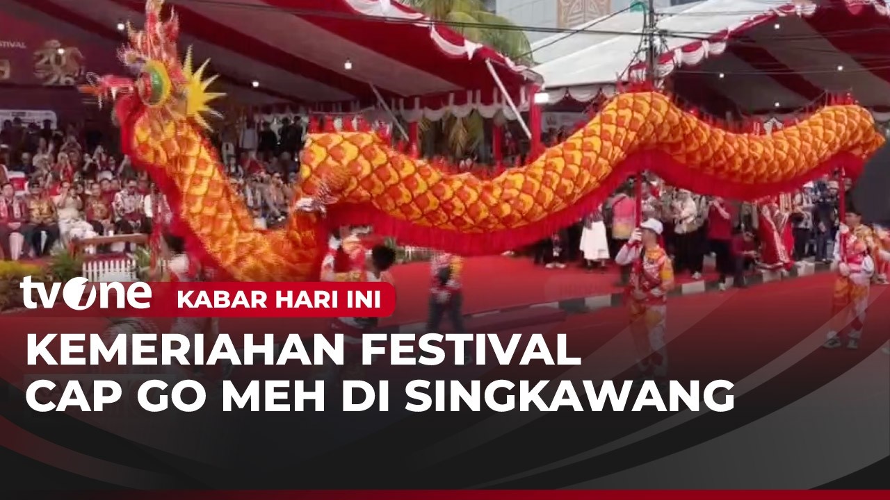 Menko AHY Hadiri Cap Go Meh di Singkawang | Kabar Hari Ini